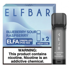 Картридж ELF BAR ELFA Blueberry Sour Raspberry 4ml