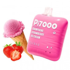 Elf Bar Pi7000 Шампанское клубничное мороженое (Champagne Strawberry Ice Cream)