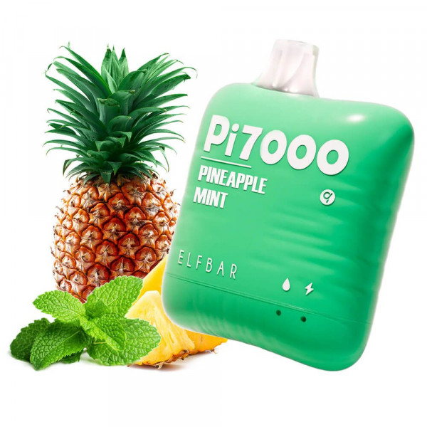 Elf Bar Pi7000 Ананасовая мята (Pineapple Mint)