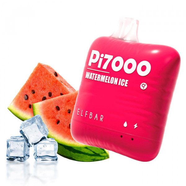 Elf Bar Pi7000 Арбузный лёд (Watermelon ice)