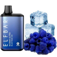 Elf Bar BC5000 ULTRA Синий Разз Айс (Blue Razz Ice)
