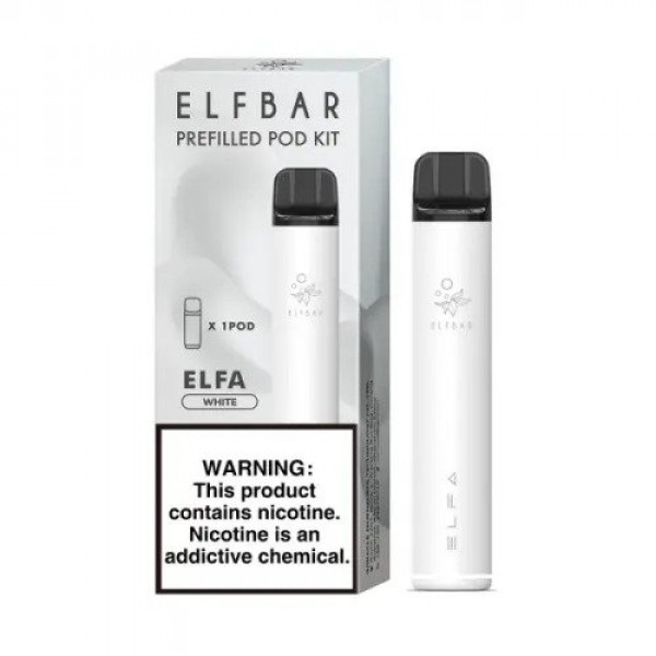 Elf Bar ELFA Pod Kit White